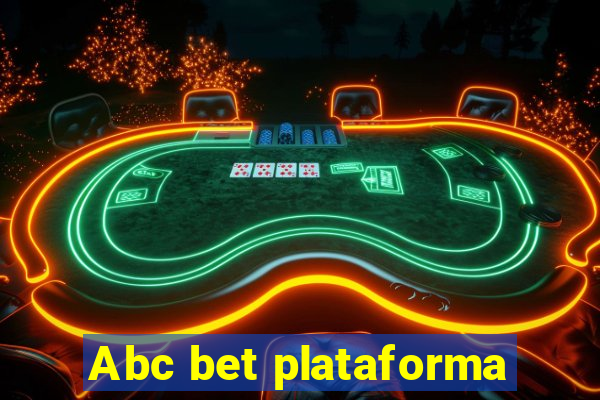 Abc bet plataforma